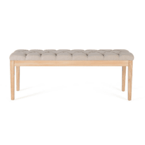 Banqueta Tapizada Madera de Pino - Giner y Colomer - 3