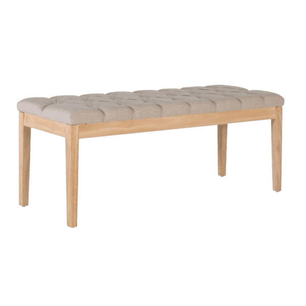 Banqueta Tapizada Madera de Pino - Giner y Colomer