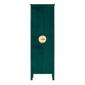 Armario Verde Madera de Mango con 2 Puertas - Giner y Colomer