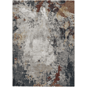 Alfombra Abstracta de Estilo Vintage Graffiti 40001 Multicolor - Universal (1)