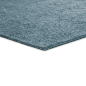 Alfombra Lisa Lavable Harris Liso Azul - Universal (3)