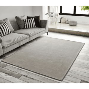 Alfombra Lisa Lavable Harris Liso Blanco - Universal (2)