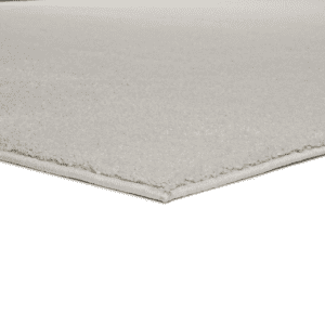 Alfombra Shaggy de Pelo Largo Montana Liso Blanco - Universal (3)