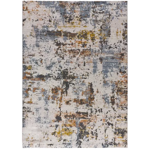 Alfombra Vintage Abstracta Springs 2235 Multicolor - Universal (1)