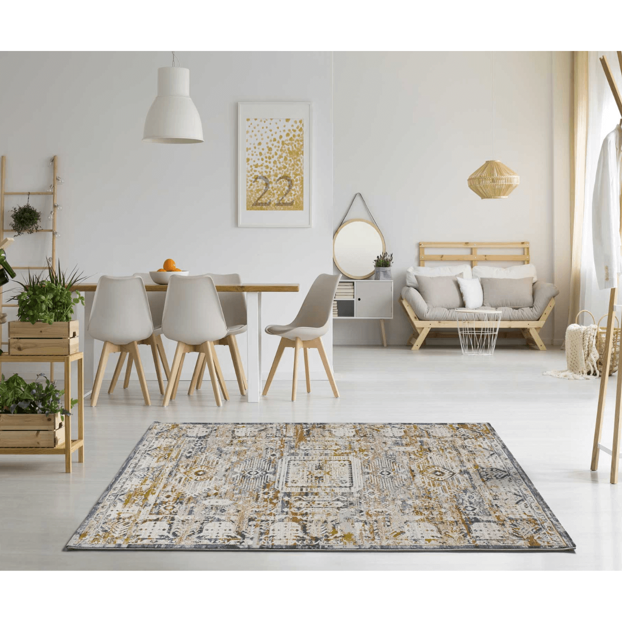Alfombra Vintage Springs 2230 Multicolor - Universal (3)