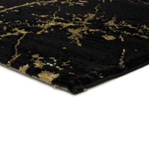 Alfombra de Arte Abstracto Gold 23438 Negro - Universal (3)