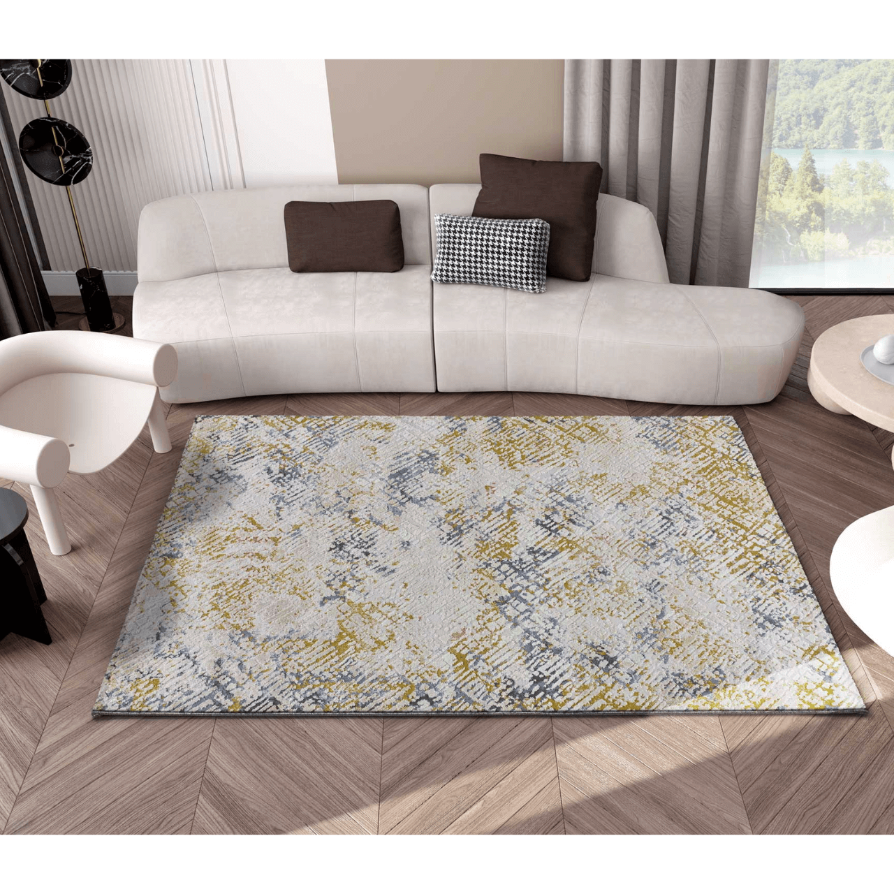 Alfombra Vintage Kilis 3213 Multicolor - Universal (2)