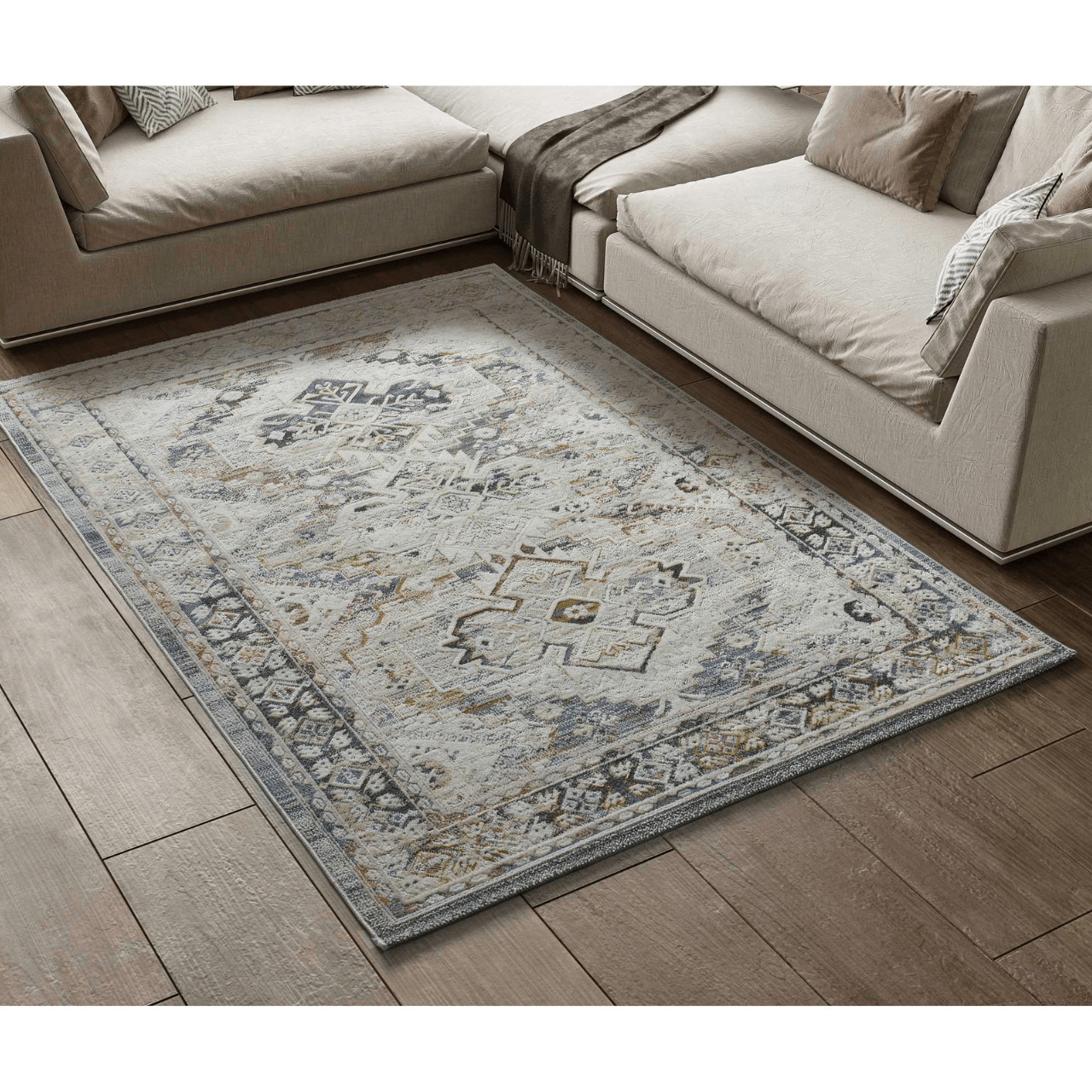 Alfombra Vintage Springs 2185 Multicolor - Universal (2)