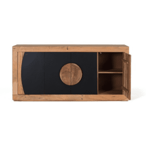 Aparador Madera Acacia 4 Puertas - Giner y Colomer - 4