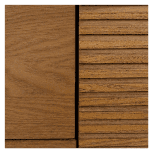 Aparador Metalico Negro de Madera Fresno 2 Puertas 3 Cajones - IXIA (10)