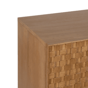Aparador Metalico y Madera de Fresno 3 Puertas - IXIA (6)