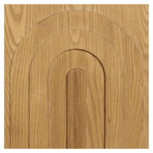 Aparador Natural de Madera de Abeto de 3 Puertas - IXIA (11)