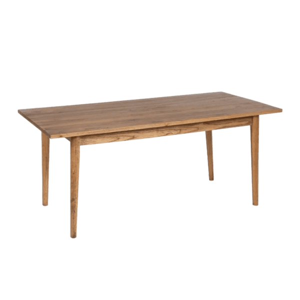 Mesa de Comedor de Madera de Mindi Miel - IXIA (1)