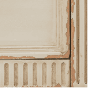 Mesita de Noche Natural-Crema de Madera de Abeto 1 Cajón - IXIA (9)