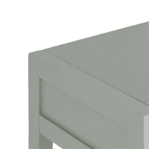 Mesita de Noche de Madera DM de Pino Gris 1 Cajón - IXIA (4)