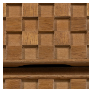 Mesita de Noche de Madera de Fresno DM Natural 2 Cajones - IXIA (6)