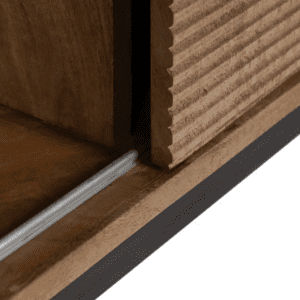 Muebles de TV de Madera de Mango 2 Puertas Deslizantes - IXIA (7)