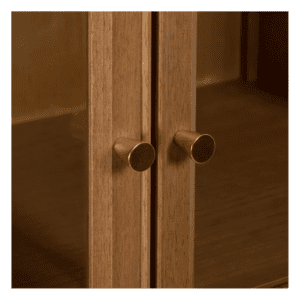 Vitrina Natural de Madera de Fresno DM 2 Puertas - IXIA (7)