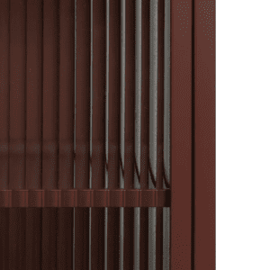 Vitrina Teja de Metal y Cristal 2 Puertas - IXIA (10)