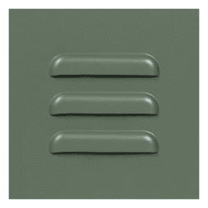 Vitrina Verde Militar de Metal y Cristal 2 Puertas Superioes 2 Puertas Inferiores - IXIA (9)