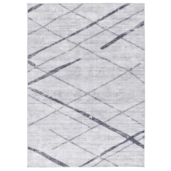 Alfombra Abstracta Impresa Class 22036 Gris - Universal