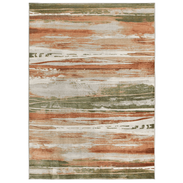 Alfombra Abstracta en Viscosa Bleik 30 Multicolor - Universal
