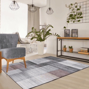 Alfombra Geométrica Impresa Class 21091 Multicolor - Universal (2)