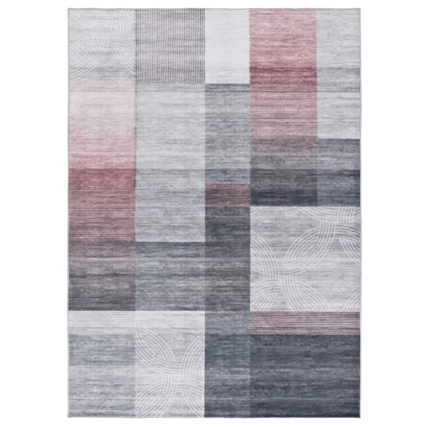 Alfombra Geométrica Impresa Class 21091 Multicolor - Universal