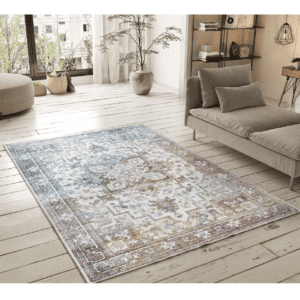 Alfombra Vintage Impresa Class 23004 Multicolor - Universal (2)