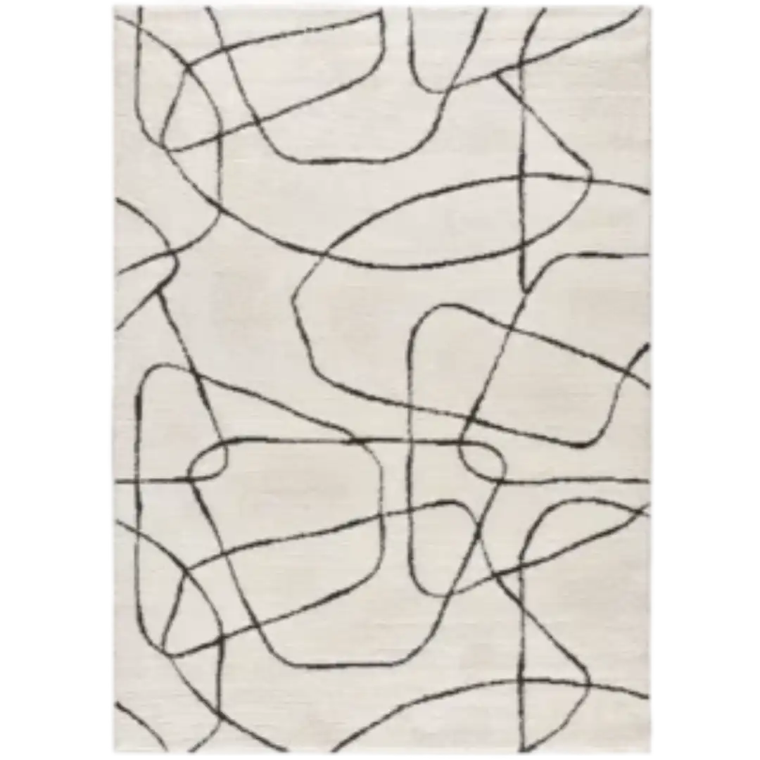 Alfombra Blanche Líneas 8522 Blanco - Universal