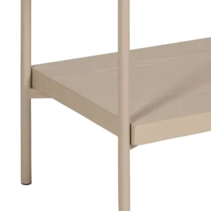 ARMARIO BLANCO-NATURAL MADERA-METAL 70 X 40 X 172 CM-9