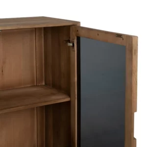 ARMARIO NATURAL MADERA DE MANGO SALÓN 107 X 40,50 X 142 CM-5