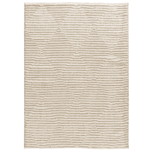 Alfombra Estilo Escandinavo, Reciclada y con Relieve Lima 3500 Crema - Universal (1)