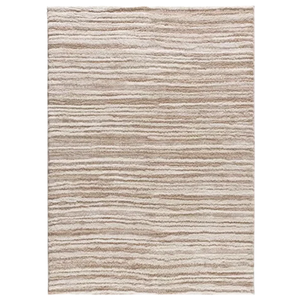 Alfombra Estilo Escandinavo, Reciclada y con Relieve Lima 3501 Beige - Universal