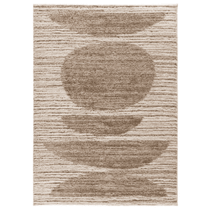 Alfombra Estilo Escandinavo, Reciclada y con Relieve Lima 3502 Beige - Universal (1)