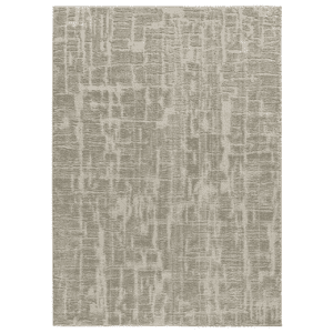 Alfombra Estilo Escandinavo, Reciclada y con Relieve Lima 3503 Plata - Universal (1)