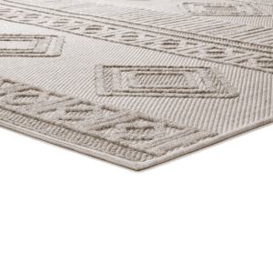 Alfombra Étnica con Relieve Element 8921 Beige - Universal (3)