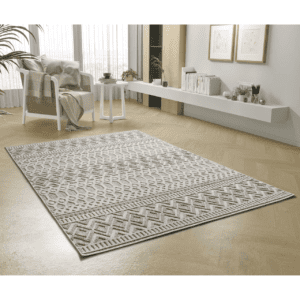 Alfombra Étnica con Relieve Element 8937 Beige - Universal (2)