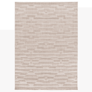 Alfombra Étnica con Relieve Element 8938 Visón - Universal (1)