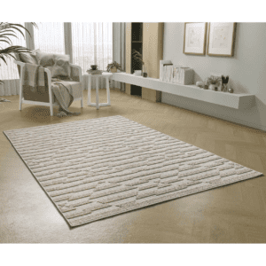 Alfombra Étnica con Relieve Element 8938 Visón - Universal (2)