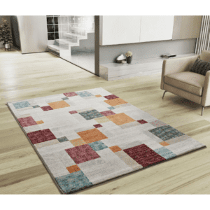 Alfombra Geométrica Eider 16791 Multicolor - Universal (2)
