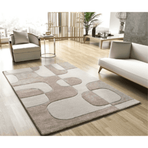 Alfombra Geométrica Lena 40314 Crema - Universal (2)
