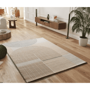 Alfombra Geométrica con Arcos Garden 12701 Beige - Universal (2)