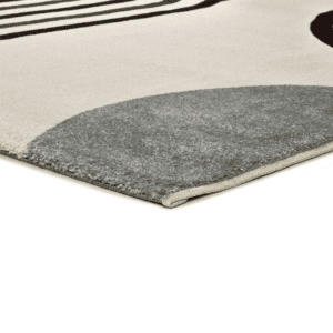 Alfombra Geométrica con Arcos Garden 12805 Blanco - Universal (3)