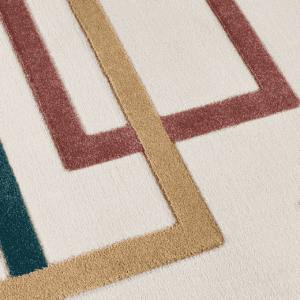Alfombra Geométrica con Relieve Karisma 12758 Multicolor - Universal (3)