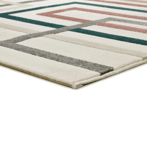 Alfombra Geométrica con Relieve Karisma 12758 Multicolor - Universal (4)