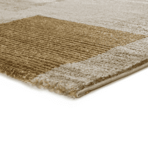 Alfombra Geométrica con Relieve en Tonos Tierra Melfi 4510 - Universal (4)