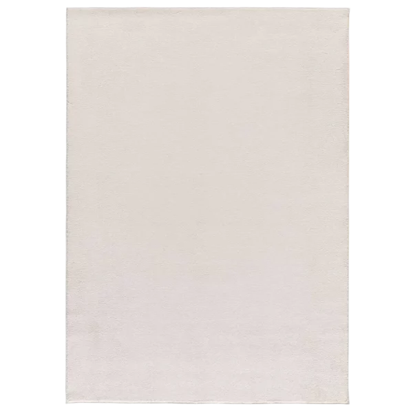 Alfombra Lavable de Microfibra Coraline Liso Blanco - Universal
