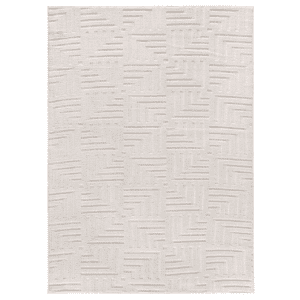 Alfombra Texturas Neutras Estilo 11070 Crema - Universal (1)