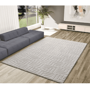 Alfombra Texturas Neutras Estilo 11070 Crema - Universal (2)